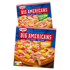 Dr. Oetker Big Americans pizza